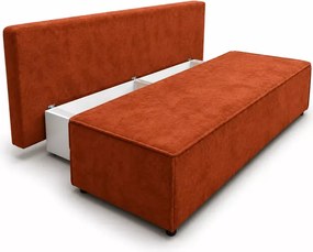 Kanapa Ferucce z funkcją spania 140x190 pojemnik na pościel sofa rozkładana
