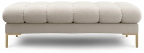 Beżowa tapicerowana ławka Bali – Cosmopolitan Design