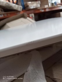 PROMOCJA Biały stół jadalniany COMBO 120X75 II. jakość