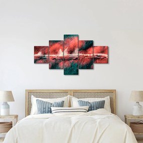 Obraz - Wybuch nafty (125x70 cm)