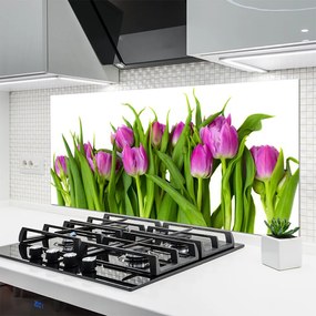 Panel nad blat kuchenny Tęczowe Pole Tulipanów