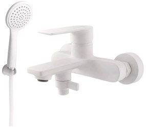 RAV Slezák NL154.5/1BMAT - Zestaw wannowy z baterią NIL biały mat