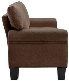 Trzyosobowa brązowa sofa - Alaia 3X