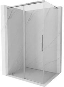 Mexen Rox L kabina prysznicowa rozsuwana 100 x 90 cm, transparent, chrom - 8C2L-100-090-01-00