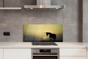 Panel nad Blat Kuchenny Magiczny Zachód Słońca na Polu