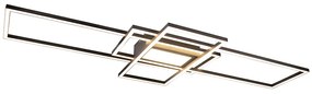 Lampa sufitowa antracytowa w komplecie z LEDDesignerski Oswietlenie wewnetrzne