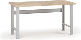 Stół warsztatowy G7, blat bukowy, 1700 x 800 x 840 mm