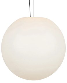 Zewnetrzna Nowoczesna zewnętrzna lampa wisząca biała 77 cm IP65 - Nura Nowoczesny Oswietlenie zewnetrzne