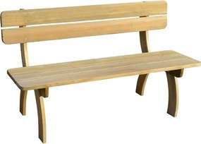 Drewniana ławka ogrodowa- brązowa P9-R89