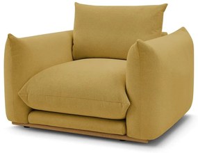 Żółty fotel Ernest – Bobochic Paris