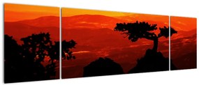 Obraz - Zachód słońca (170x50 cm)