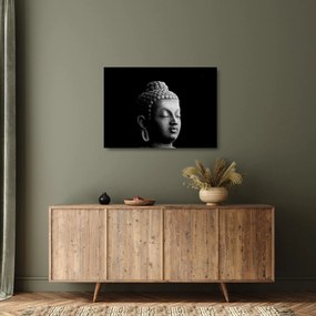 Obraz na szkle - Budda, portret (70x50 cm)