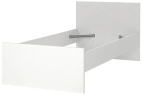 Białe łóżko jednoosobowe 90x190 cm Naia – Tvilum
