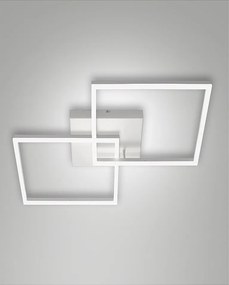 BARD nowoczesna lampa sufitowa LED 52W biała 3394-66-102 Fabas Luce