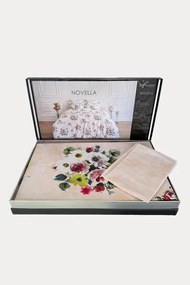 Bawełniana pościel do podwójnego łóżka NOVELLA, 6 szt Zestaw na łóżko dwuosobowe