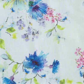 Lniana poszewka na poduszkę 50x50 cm White Flowers – Linen Tales