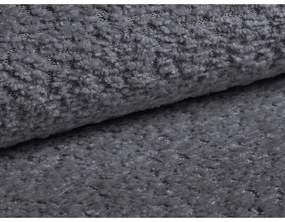 Ciemnoszara poduszka na sofę z materiału bouclé Kemi – Cosmopolitan Design