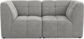 Szara sofa z materiału bouclé 180 cm Aloha – Makamii