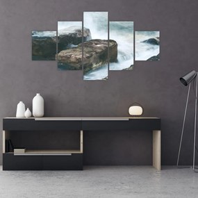 Obraz - siła wody (125x70 cm)