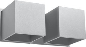 Kinkiet QUAD 2 szary