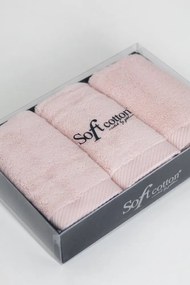 Zestaw podarunkowy małych ręczników MICRO COTTON, 3 szt Proszkowa