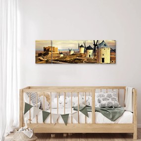 Obraz - Wiatraki (170x50 cm)