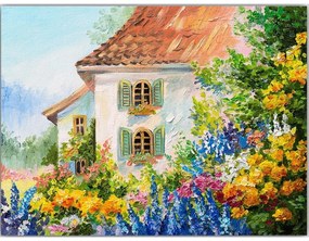 Obraz 100x70 cm House – Wallity