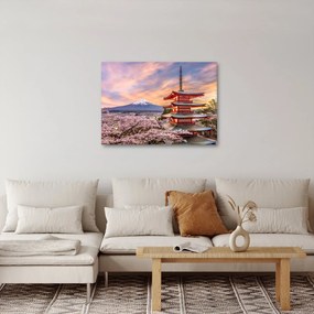 Obraz - Fudżi, Japonia (70x50 cm)