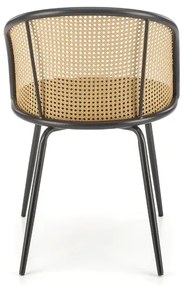 Krzesło K508 VELVET zielone HALMAR