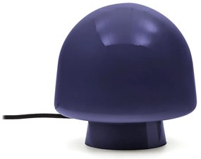 Ciemnoniebieska lampa stołowa ze szklanym kloszem (wysokość 20 cm) Reig – Kave Home
