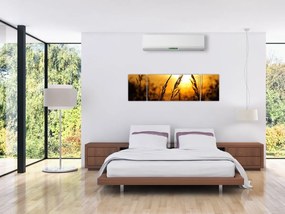 Obraz zachodzącego słońca (170x50 cm)