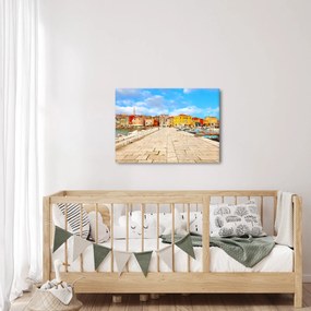 Obraz - Stare istryjskie miasto Poreč, Chorwacja (70x50 cm)