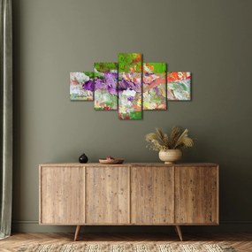 Obraz abstrakcji - malarstwo (125x70 cm)