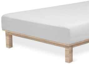 4Home prześcieradło jersey Lycra szary, 90 x 200 cm