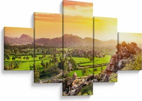 Obraz doliny Hampi w Indiach (125x70 cm)