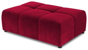 Czerwony moduł aksamitnej sofy Rome Velvet – Cosmopolitan Design