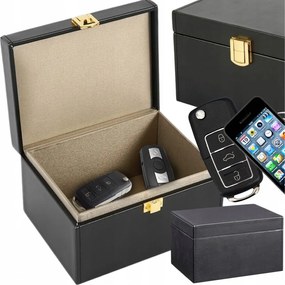 Klatka FARADAYA PUDEŁKO DUŻE 16CM NA KLUCZE do Samochodu Keyless Karty Etui