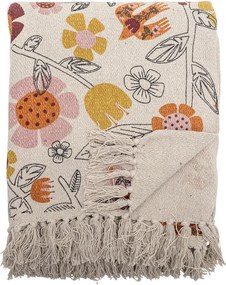 Koc z mieszanki bawełny 130x160 cm Vivielle – Bloomingville
