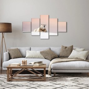 Obraz - Niedźwiedź polarny (125x70 cm)