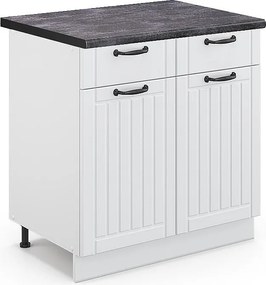 Szafka dolna do kuchni biały domek wiejski 80x60x82 fame-line