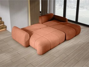 Narożnik COCO z funkcją spania poduszkami i pojemnikiem Now Or Never 56 DOMOHOME