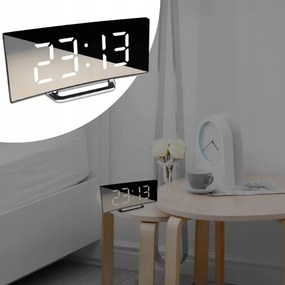 Zegar cyfrowy LED Mirror - DT-6507 (Biała)