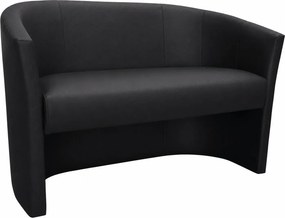 Sofa CLUB tapicerowana tkaniną Eko-skóra elegancka sofa do salonu i gabinetu : Kolor tkaniny - EKO-SKÓRA - 1D, Typ tkaniny - Eko-skóra