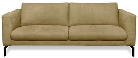Musztardowa sofa 216 cm Gomero – Scandic