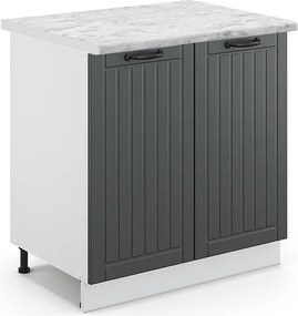 Szafka narożna beton 75.6x60x81.6 r-line