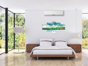 Obraz - Wymarzony krajobraz (125x70 cm)