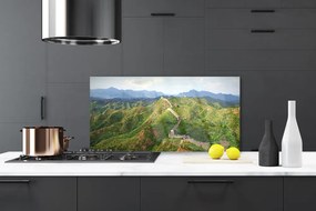 Panel Kuchenny Wielki Mur Chiński W Górach