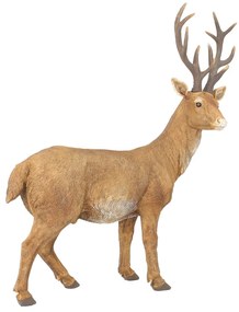 Figurka Deer 50x20x54 cm brown