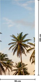 Fototapeta na drzwi - Palmy (95x205cm)