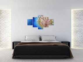 Obraz - Drzewo zakrywające słońce (125x70 cm)